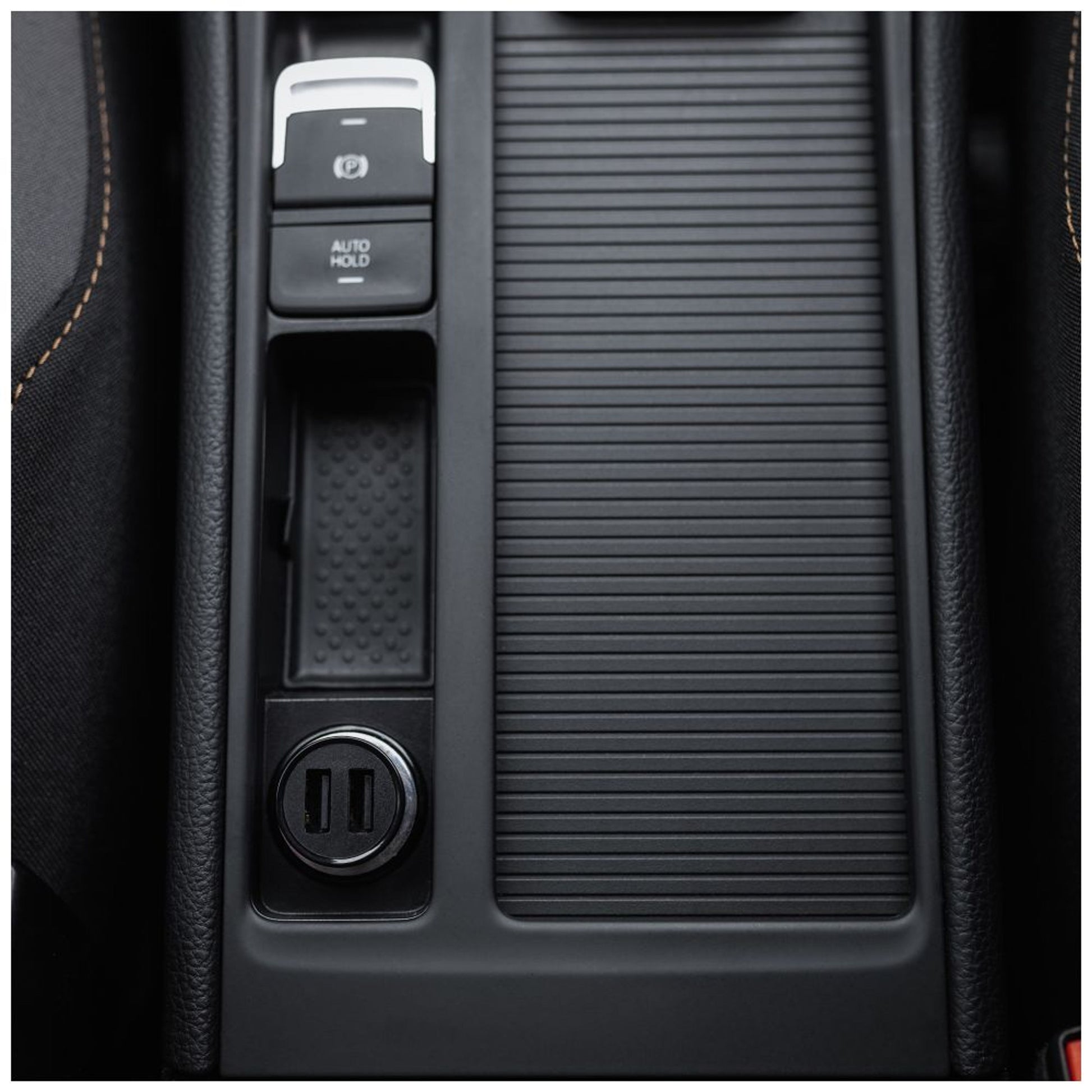 Set autonabíječky FIXED s 2xUSB výstupem a USB/micro USB kabelu, 1 metr, 15W Smart Rapid Charge, černá - FIXED