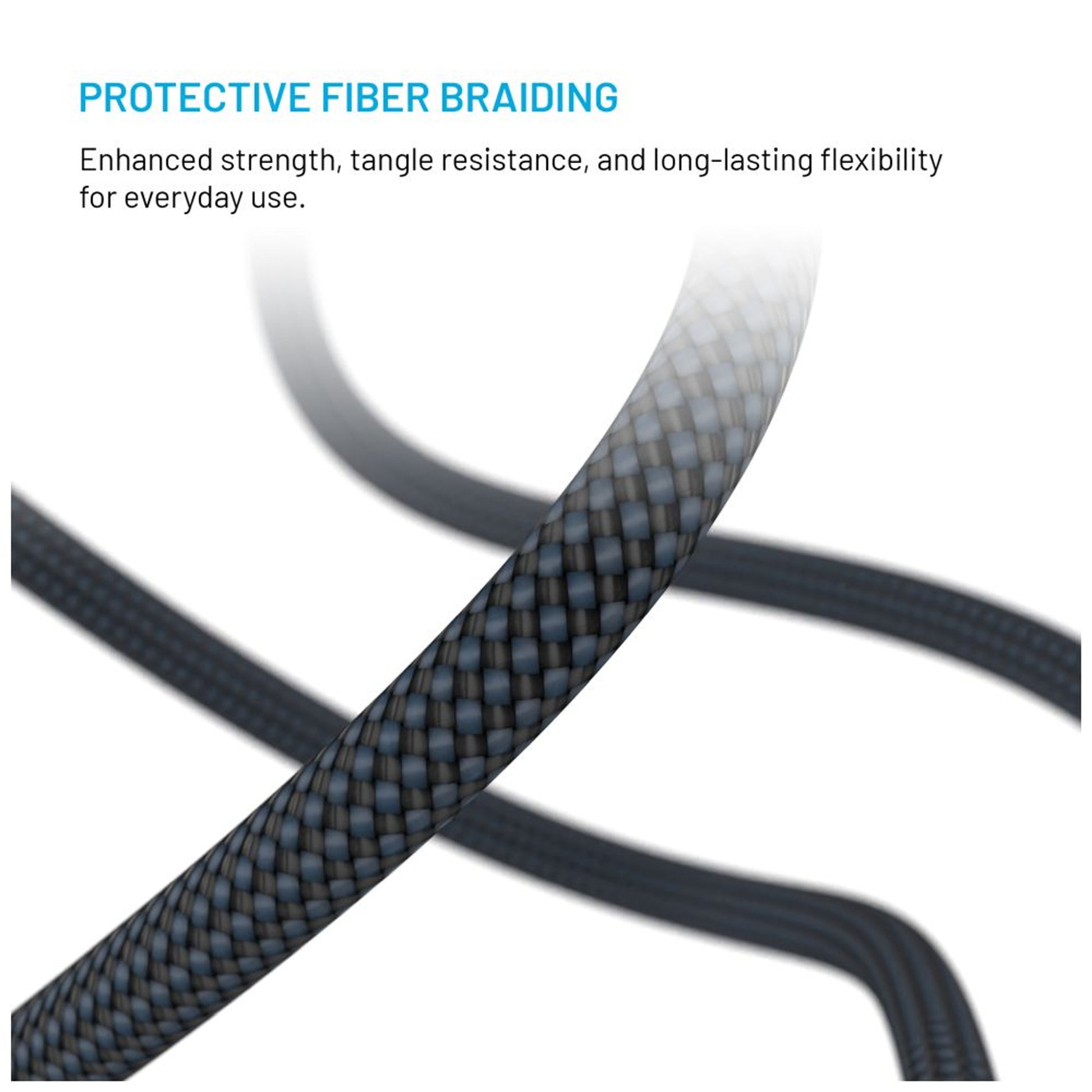 Magnetický nabíjecí a datový opletený kabel FIXED s konektory USB-C/USB-C a podporou PD, 1.2m, USB 2.0, 240W, šedý - FIXED