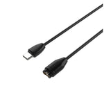 Nabíjecí USB-C kabel FIXED pro smartwatch Garmin Fenix 5/6/7/7X/8, Epix, Venu 2/3/3S, Vívoactive 3/4/5, černý - FIXED