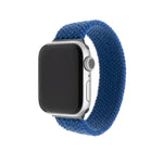 Elastický nylonový řemínek FIXED Nylon Strap pro Apple Watch 38/40/41mm, velikost L, modrý - FIXED
