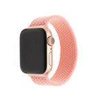 Elastický nylonový řemínek FIXED Nylon Strap pro Apple Watch 38/40/41mm, velikost XL, růžový - FIXED