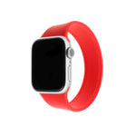 Elastický silikonový řemínek FIXED Silicone Strap pro Apple Watch 38/40/41mm, velikost L, červený - FIXED