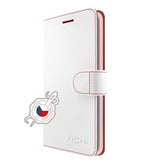 Pouzdro typu kniha FIXED FIT pro Apple iPhone XS Max, bílé - FIXED