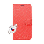Pouzdro typu kniha FIXED FIT pro Apple iPhone 11 Pro Max, motiv Red Mesh - FIXED