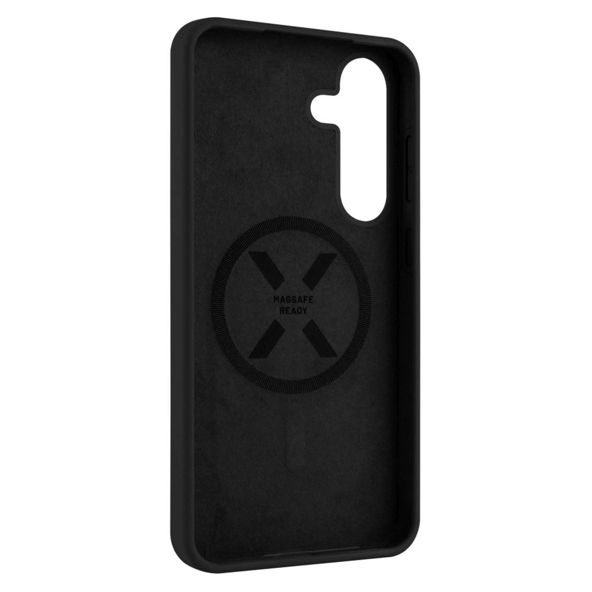 Zadní kryt FIXED MagFlow s podporou MagSafe pro Samsung Galaxy S25+, černý - FIXED