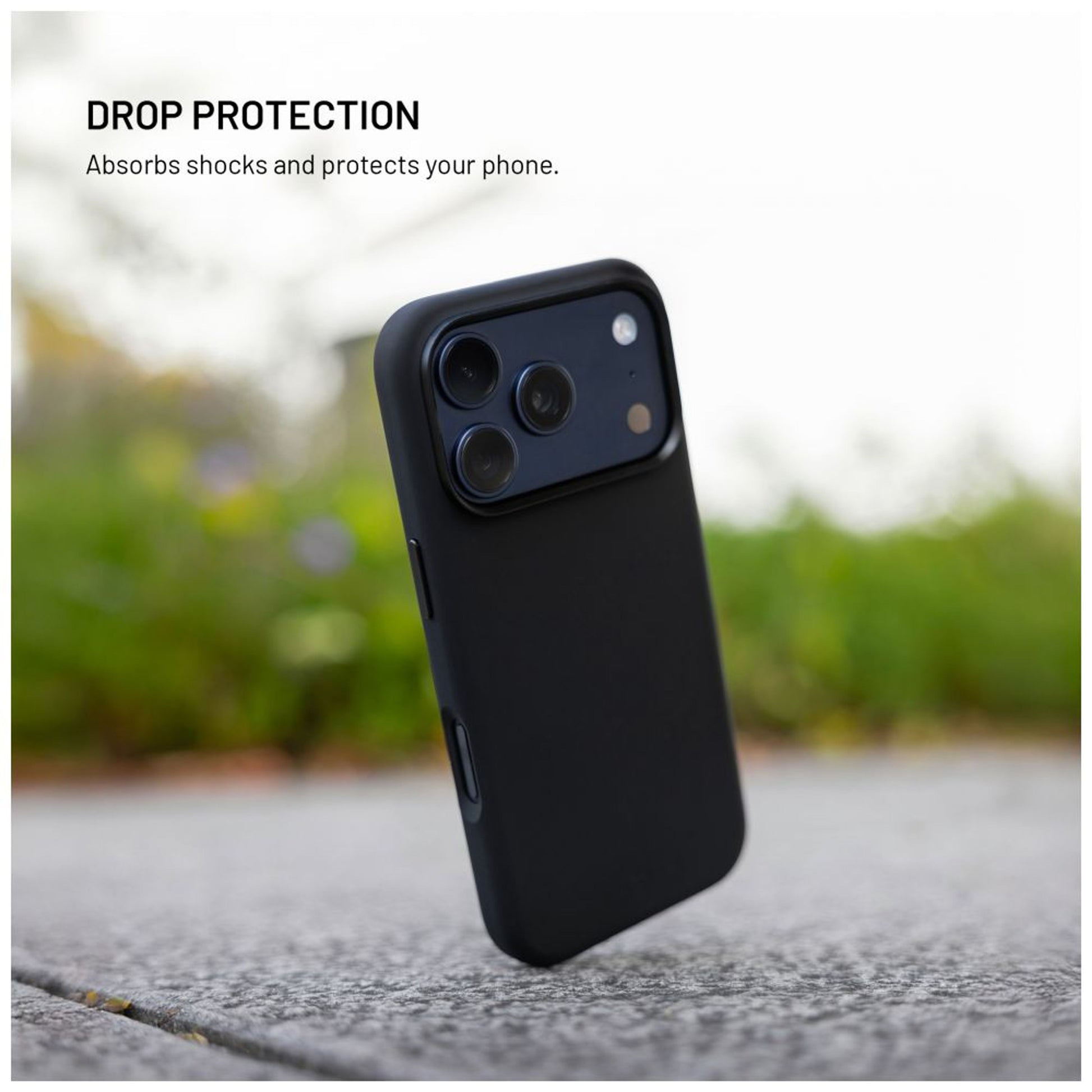 Zadní kryt FIXED MagFlow s podporou MagSafe pro Apple iPhone 17, černý - FIXED