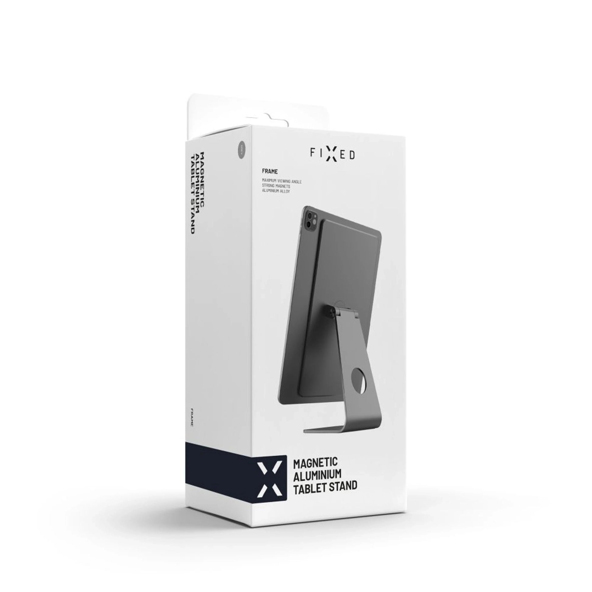Hliníkový magnetický stojánek FIXED Frame pro Apple iPad Pro 11" (2018-2022) a iPad Air (2020/2022/2024), space gray - FIXED