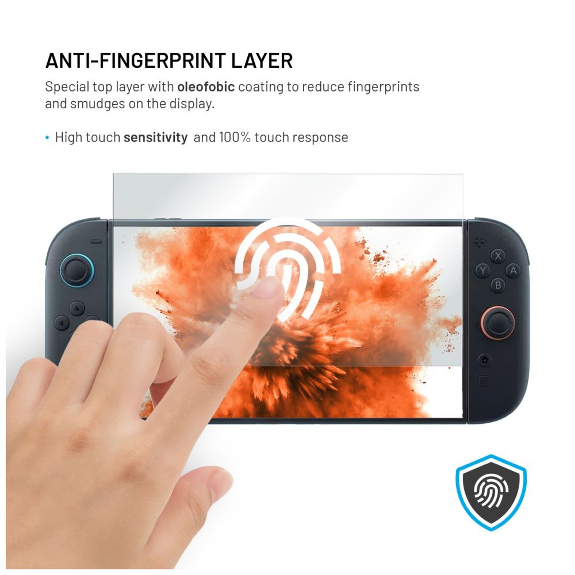 Ochranné tvrzené sklo FIXED pro Nintendo Switch 2, čiré - FIXED