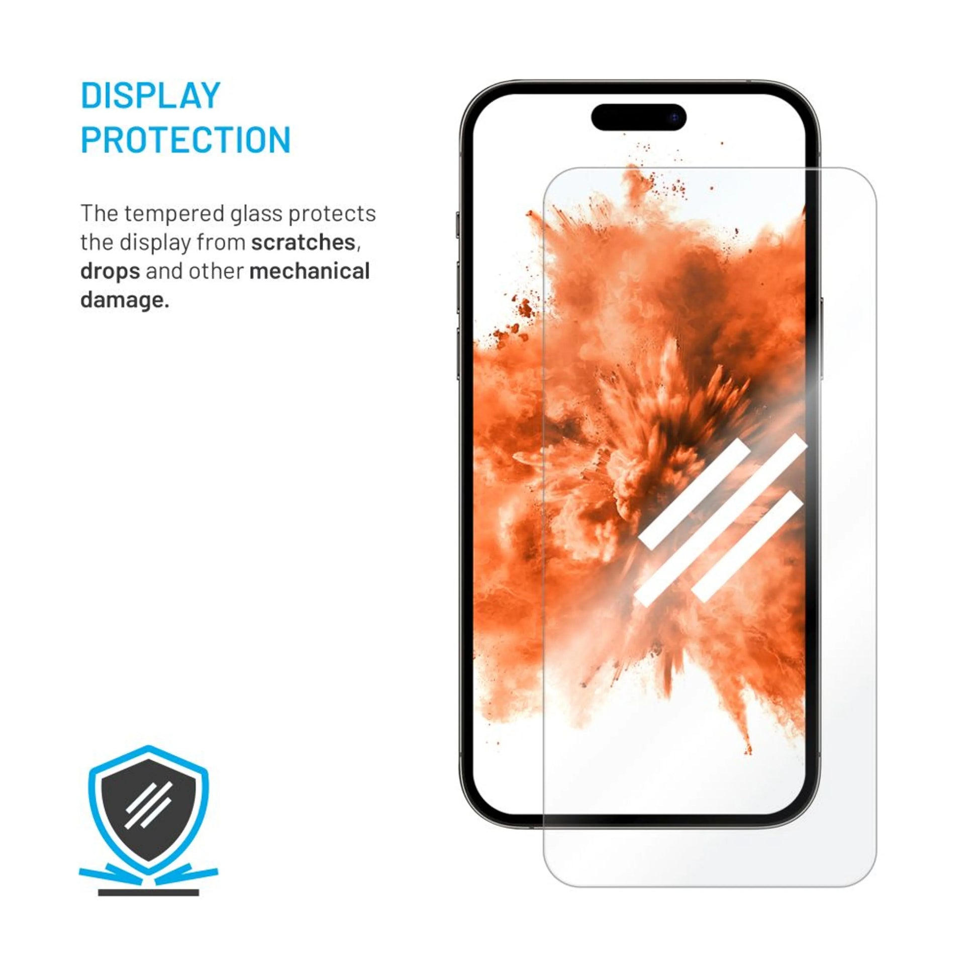Twarda szyba ochronna FIXED do Xiaomi Redmi Note 14 5G/POCO M7 Pro 5G, przezroczysta - FIXED