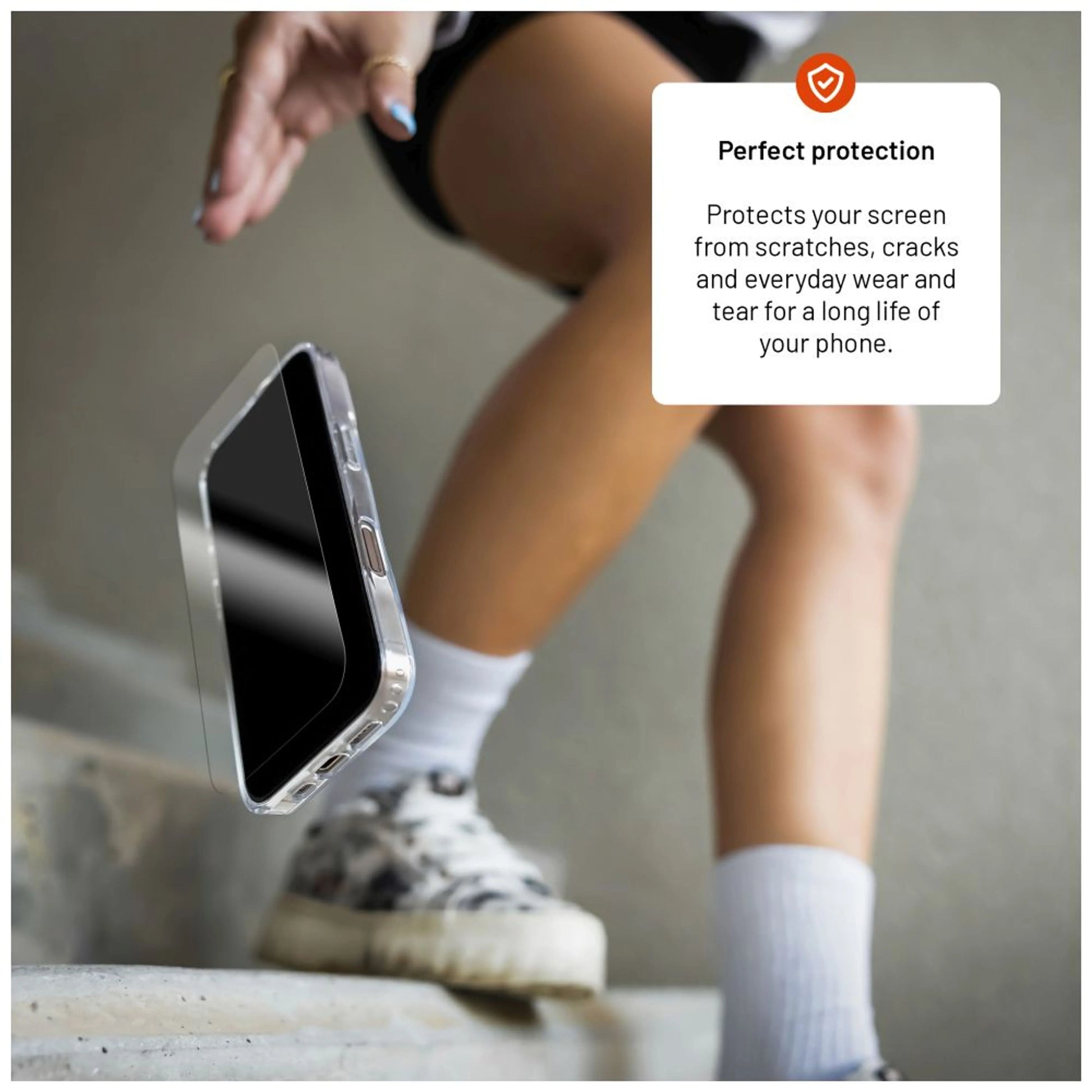Twarda szyba ochronna FIXED do Xiaomi Redmi Note 14 5G/POCO M7 Pro 5G, przezroczysta - FIXED