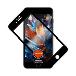 Prémiové ochranné tvrzené sklo FIXED Armor s aplikátorem pro Apple iPhone 7/8/SE (2020/2022), černé - FIXED