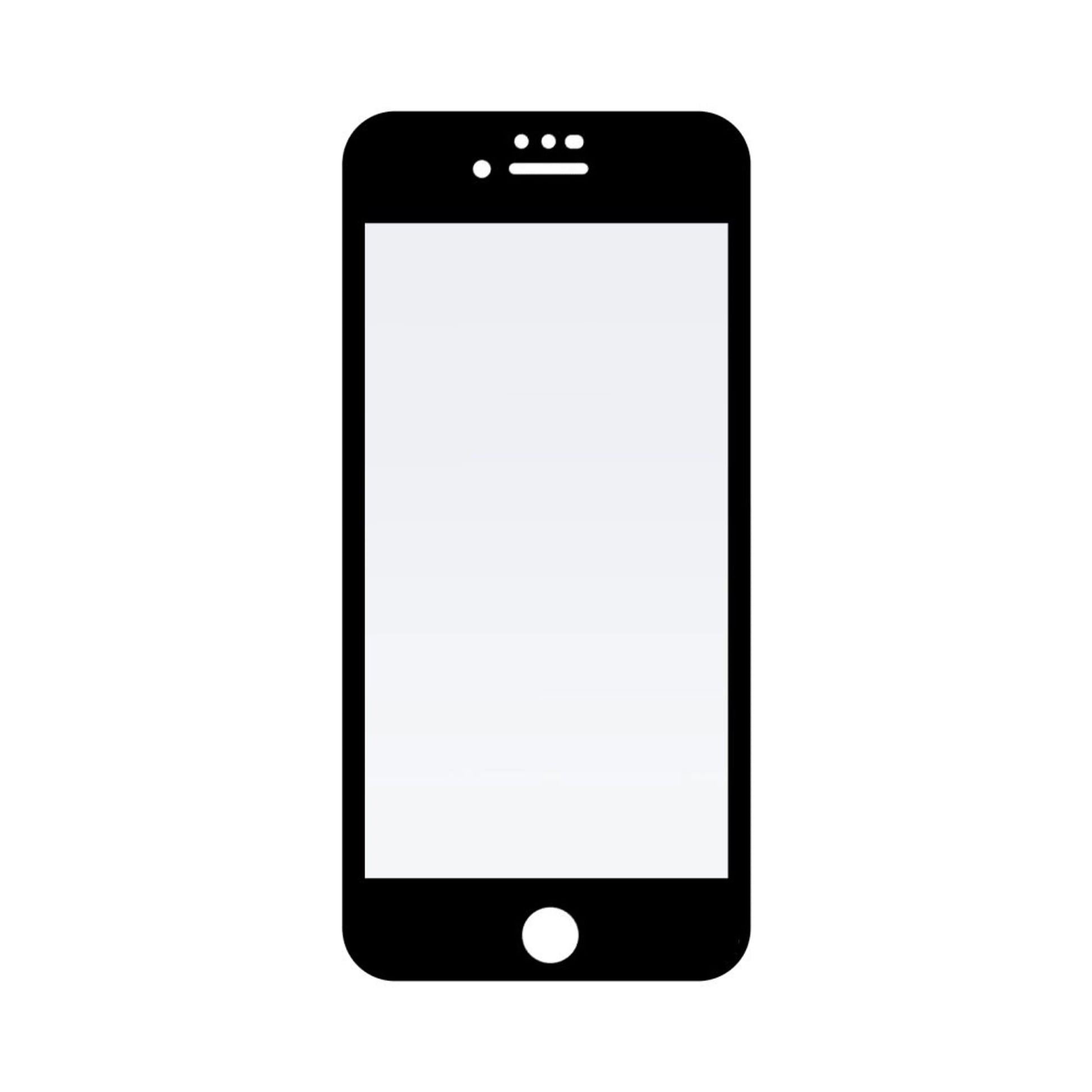 Wysokiej jakości hartowane szkło ochronne FIXED Armor z aplikatorem do Apple iPhone 7/8/SE (2020/2022), czarne - FIXED