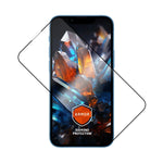Prémiové ochranné tvrzené sklo FIXED Armor s aplikátorem pro Apple iPhone 13 Mini, černé - FIXED
