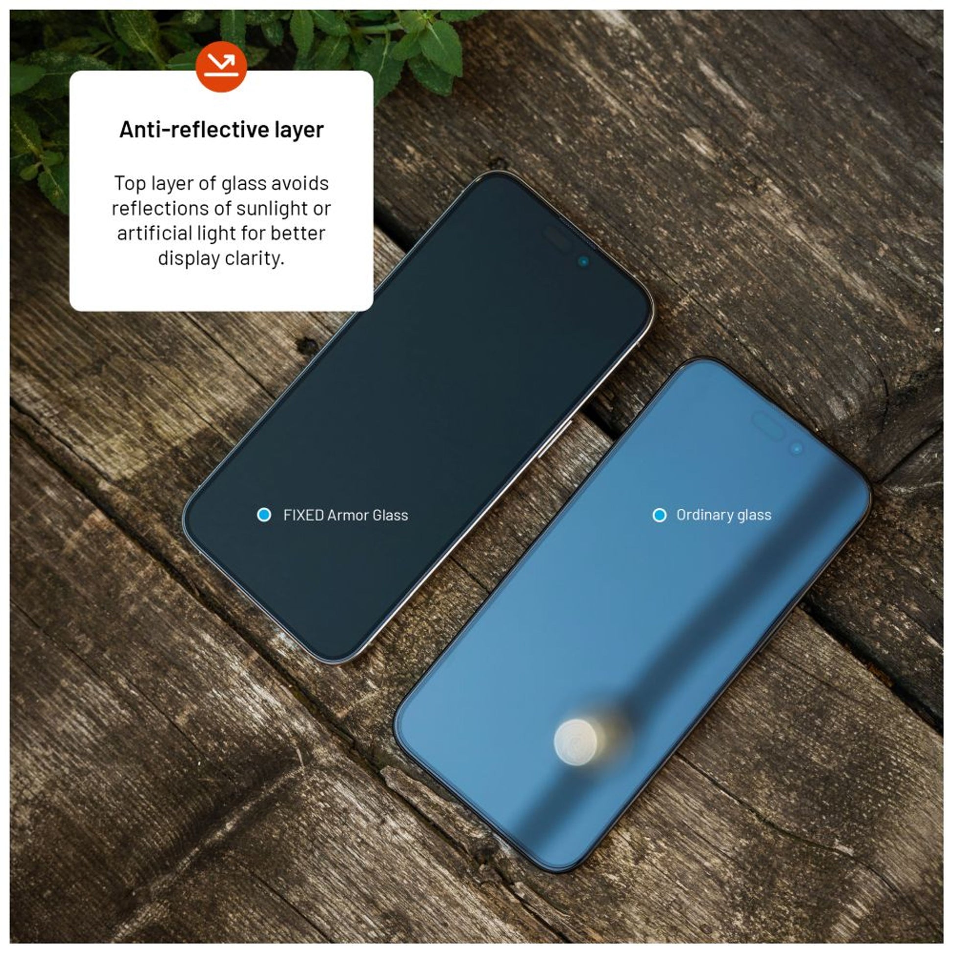 Ultra odolné tvrzené sklo FIXED Armor s Anti-dust aplikátorem a AR vrstvou pro Apple iPhone 15/iPhone 16, černé - FIXED