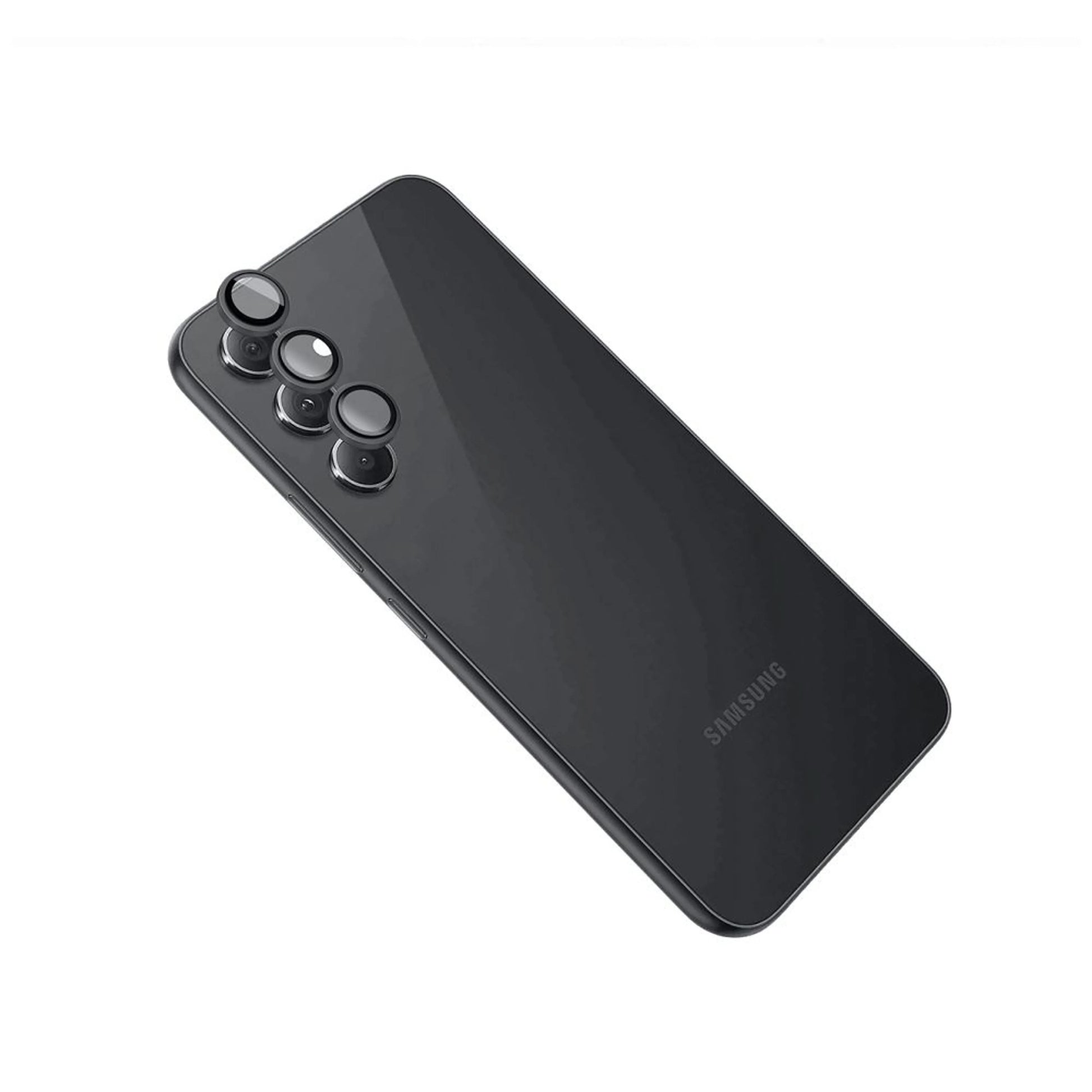 Ochranná skla čoček fotoaparátů FIXED Camera Glass pro Samsung Galaxy A54 5G, černá - FIXED