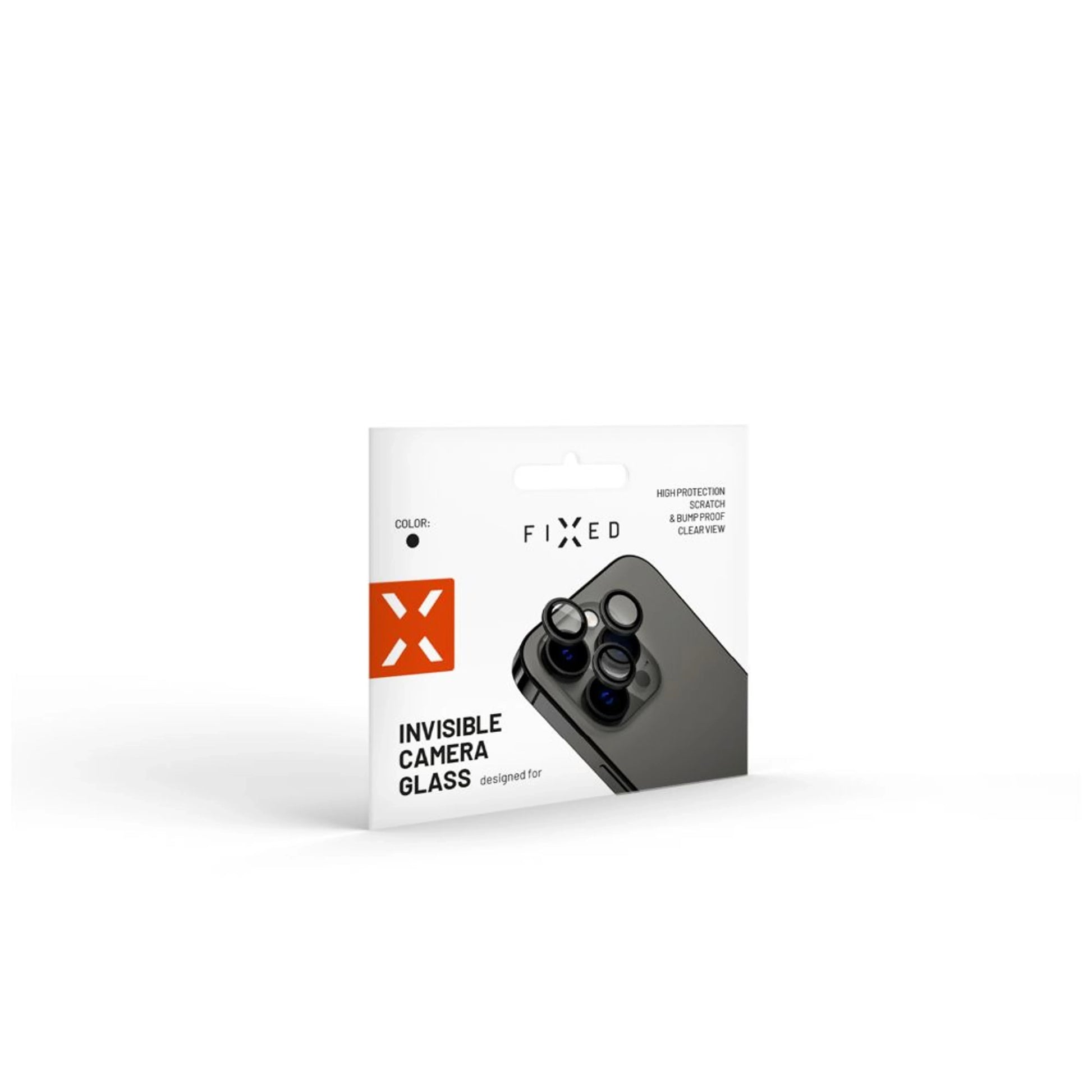 Ochranná skla čoček fotoaparátů FIXED Camera Glass pro Samsung Galaxy A54 5G, černá - FIXED