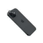 Ochranná skla čoček fotoaparátů FIXED Camera Glass pro Apple iPhone 15/15 Plus, space gray - FIXED