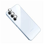 Ochranná skla čoček fotoaparátů FIXED Camera Glass pro Samsung Galaxy A15/A15 5G, stříbrná - FIXED