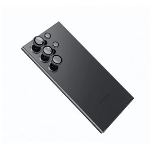 Ochranná skla čoček fotoaparátů FIXED Camera Glass pro Samsung Galaxy S25 Ultra, černá - FIXED