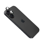 Ochranná skla čoček fotoaparátů FIXED Armor Camera Glass pro Apple iPhone 17, černá - FIXED