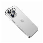 Ochranná skla čoček fotoaparátů FIXED Camera Glass pro Apple iPhone 13/13 Mini, stříbrná - FIXED