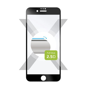 Ochranné tvrzené sklo FIXED Full-Cover pro Apple iPhone 7/8/SE (2020/2022), černé - FIXED