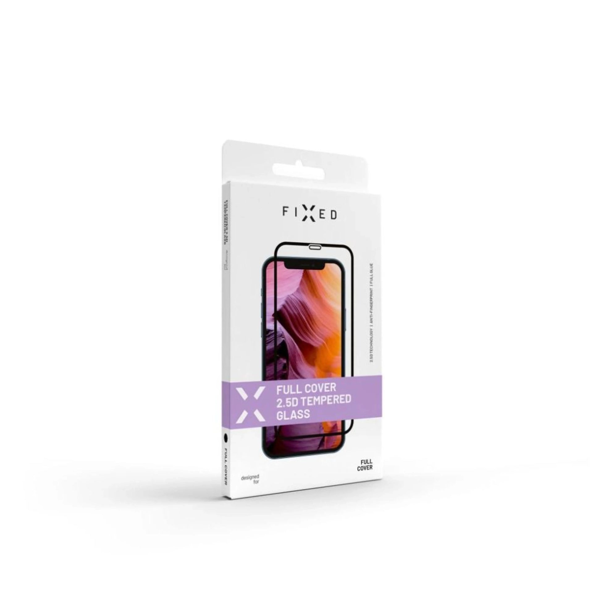 Hartowane szkło ochronne FIXED Full-Cover do Motorola Moto G24 Power, czarne - FIXED