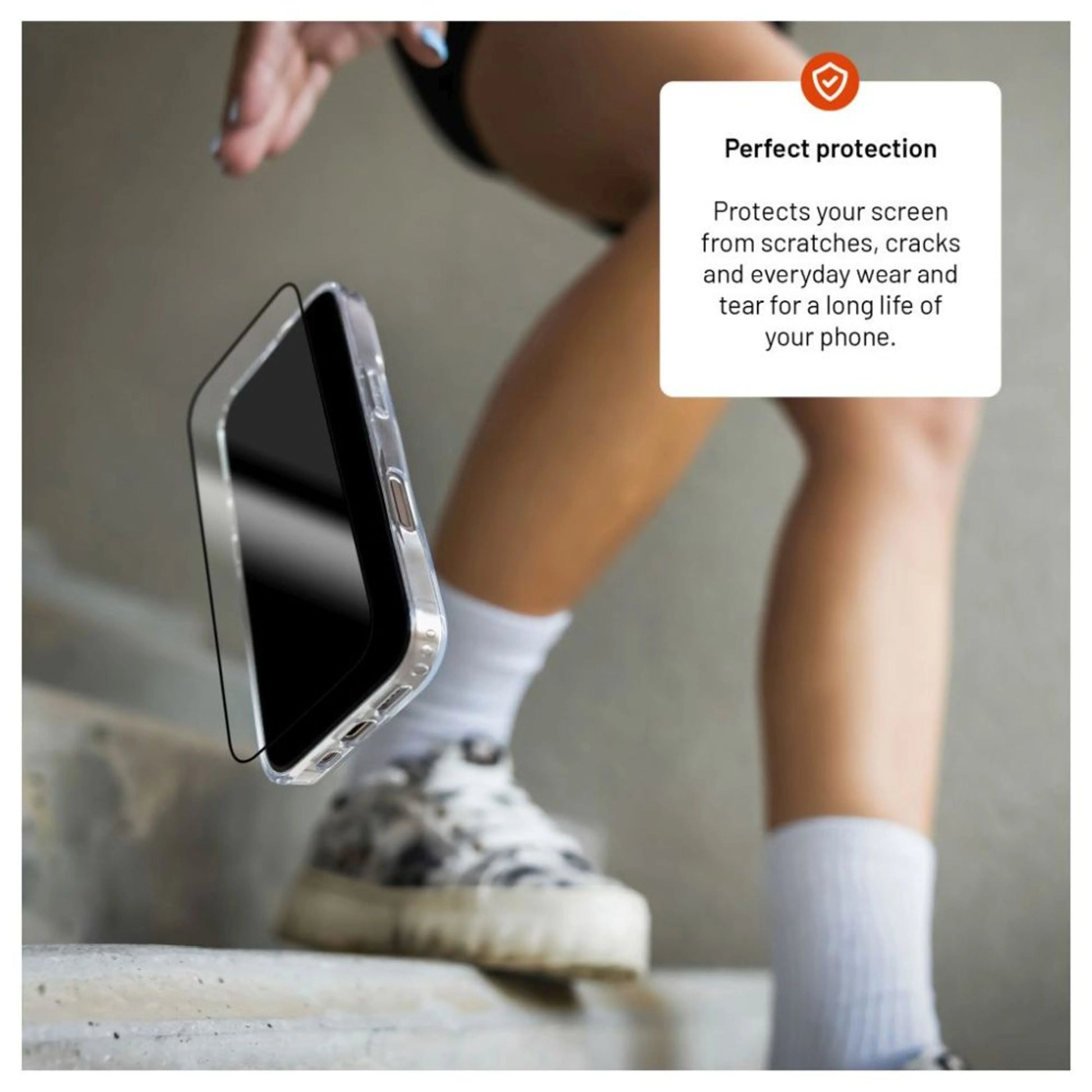 Ochranné tvrzené sklo FIXED Full-Cover pro Tecno Spark 30C, černé - FIXED