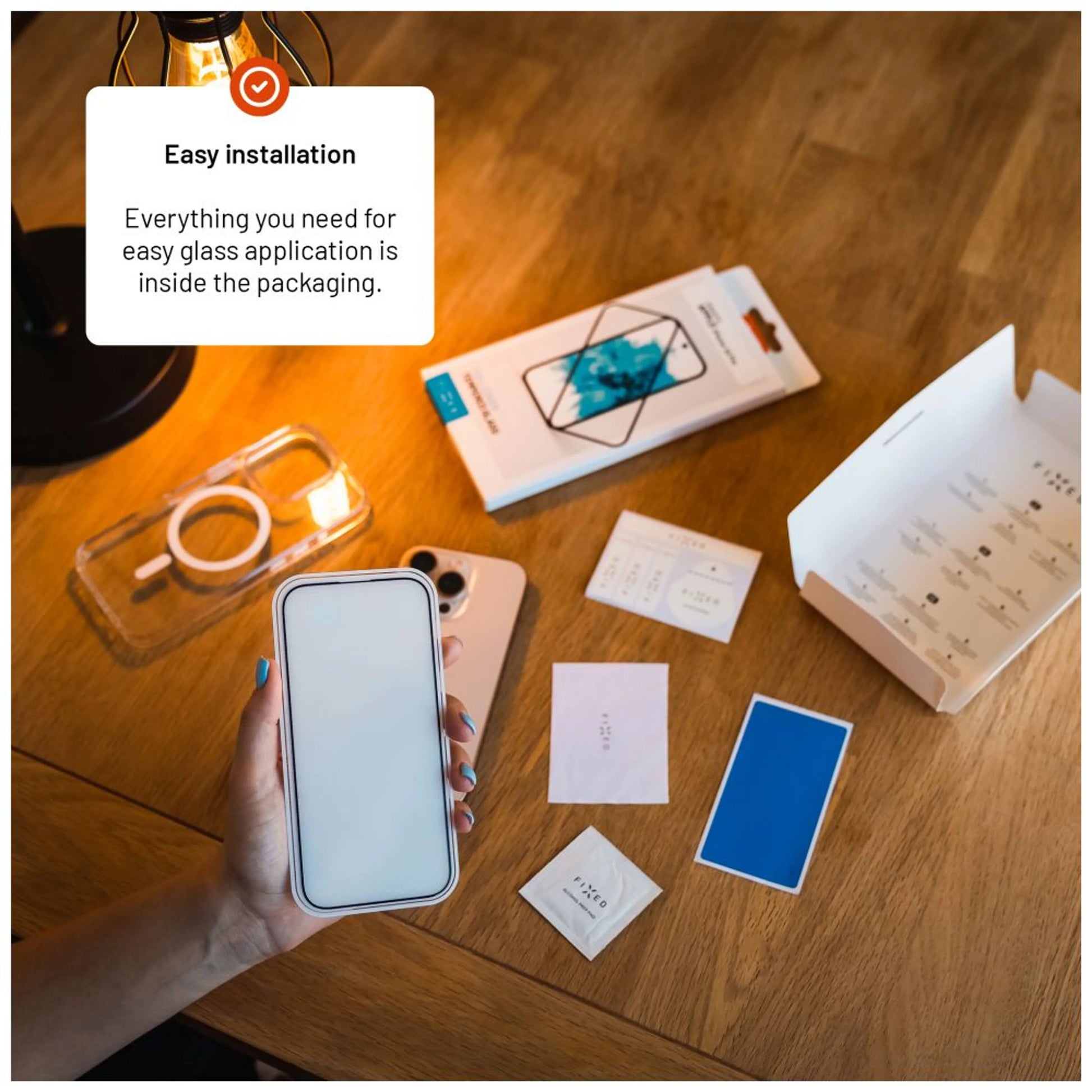 Ochranné tvrzené sklo FIXED Full-Cover pro Huawei Nova 13, černé - FIXED