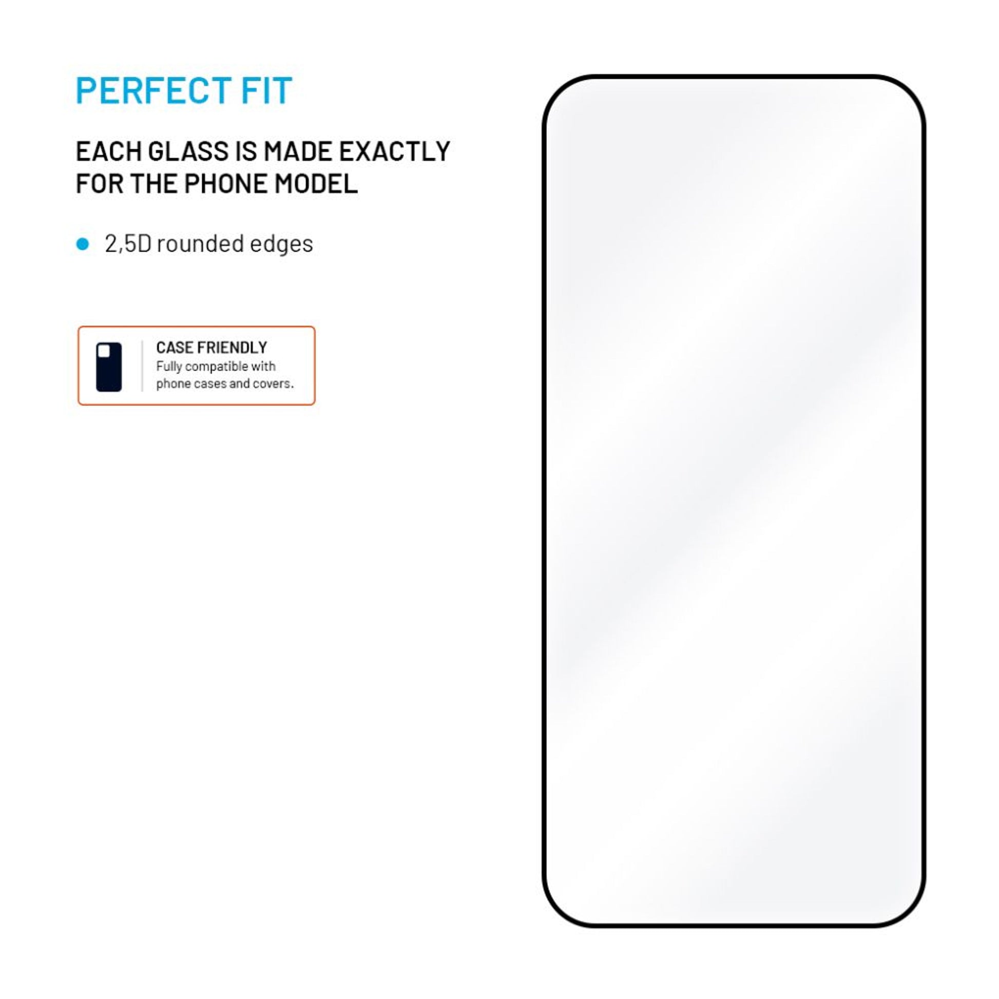 Twarda szyba ochronna FIXED Full-Cover do Google Pixel 10/10 Pro 5G/9/9 Pro, czarna - FIXED