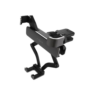 Kompaktní univerzální držák FIXED Gravity (2nd. gen) s uchycením do mřížky ventilace, space gray - FIXED