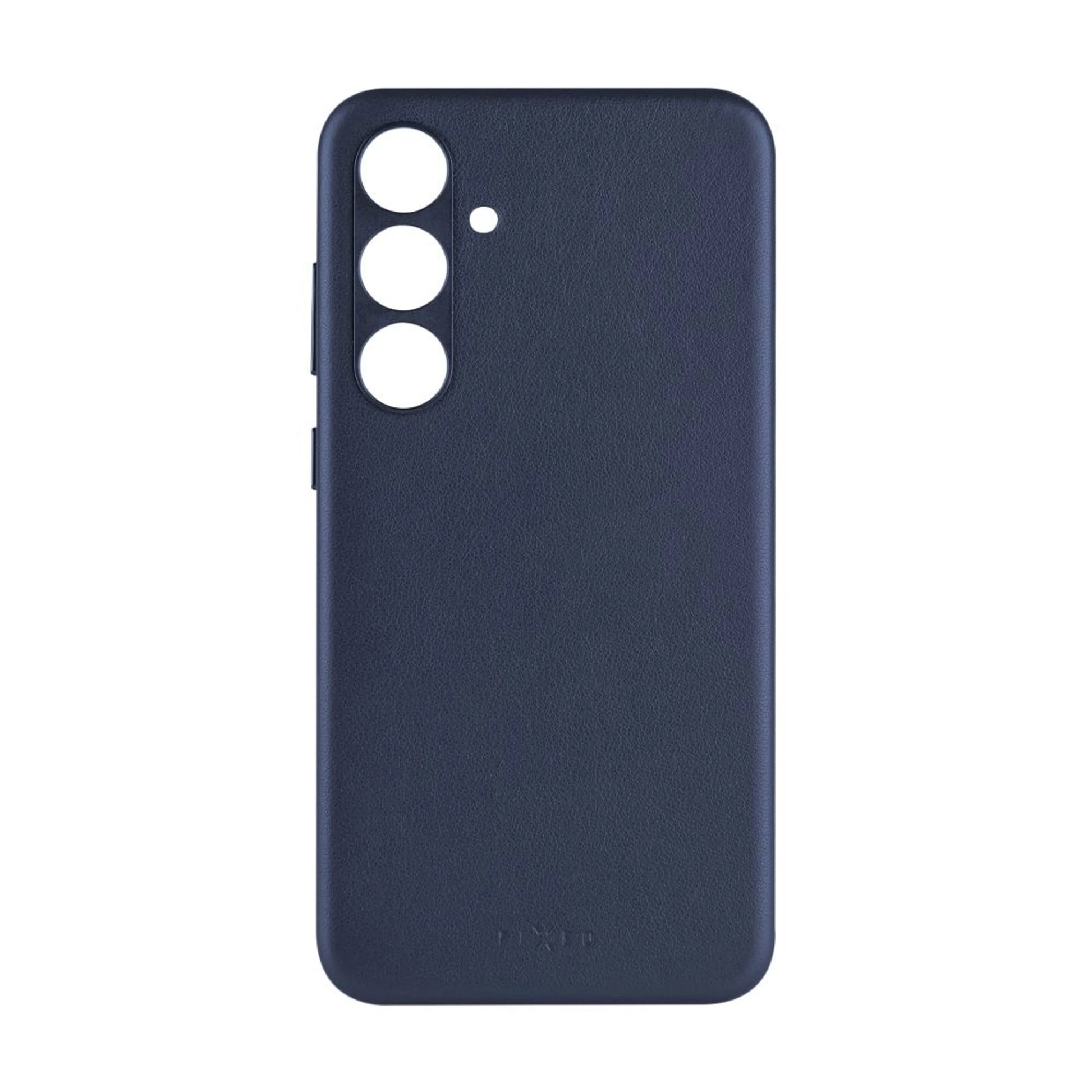 Kožený zadní kryt FIXED MagLeather s podporou MagSafe pro Samsung Galaxy S24, modrý - FIXED