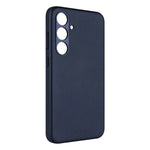 Kožený zadní kryt FIXED MagLeather s podporou MagSafe pro Samsung Galaxy S24+, modrý - FIXED