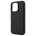 Kožený zadní kryt FIXED MagLeather s podporou MagSafe pro Apple iPhone 16 Pro, černý - FIXED