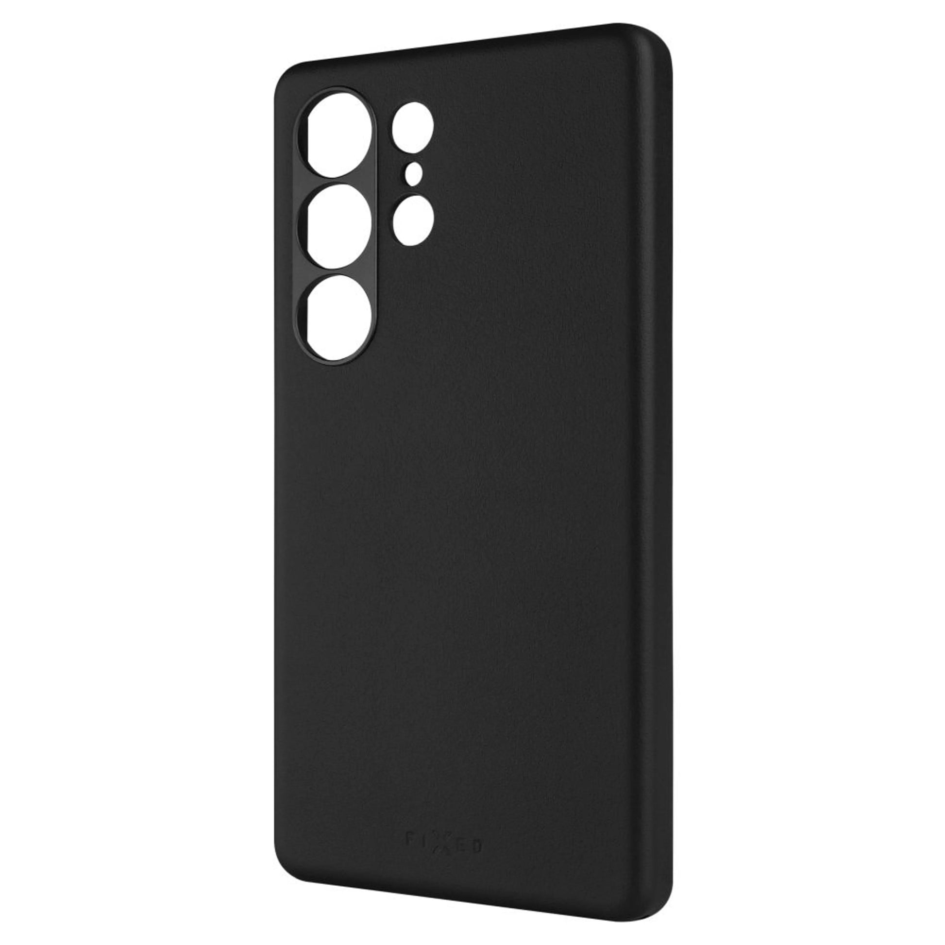 Kožený zadní kryt FIXED MagLeather s podporou MagSafe pro Samsung Galaxy S25 Ultra, černý - FIXED