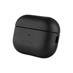 Kožené pouzdro FIXED PodsLeather pro Apple AirPods 3, černé - FIXED