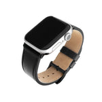 Kožený řemínek FIXED Leather Strap pro Apple Watch 38/40/41 mm, černý - FIXED