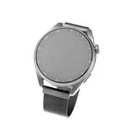 Síťovaný nerezový řemínek FIXED Mesh Strap s Quick Release 18mm pro smartwatch, černý - FIXED