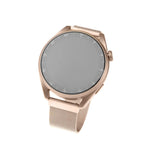 Síťovaný nerezový řemínek FIXED Mesh Strap s Quick Release 18mm pro smartwatch, růžově zlatý - FIXED