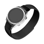 Síťovaný nerezový řemínek FIXED Mesh Strap pro Garmin QuickFit 20mm, černý - FIXED