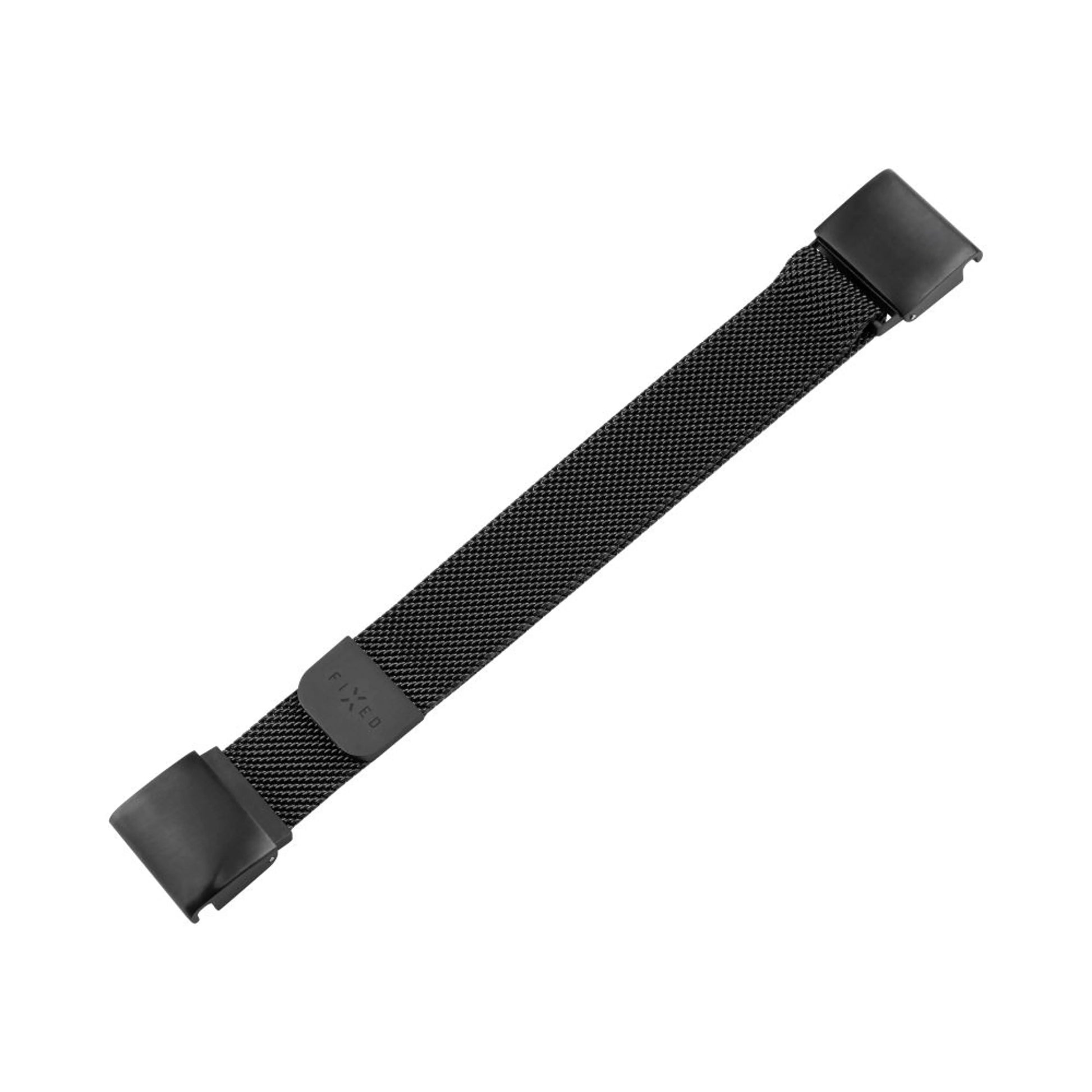 Síťovaný nerezový řemínek FIXED Mesh Strap pro Garmin QuickFit 20mm, černý - FIXED