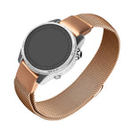 Síťovaný nerezový řemínek FIXED Mesh Strap pro Garmin QuickFit 20mm, růžově zlatý - FIXED