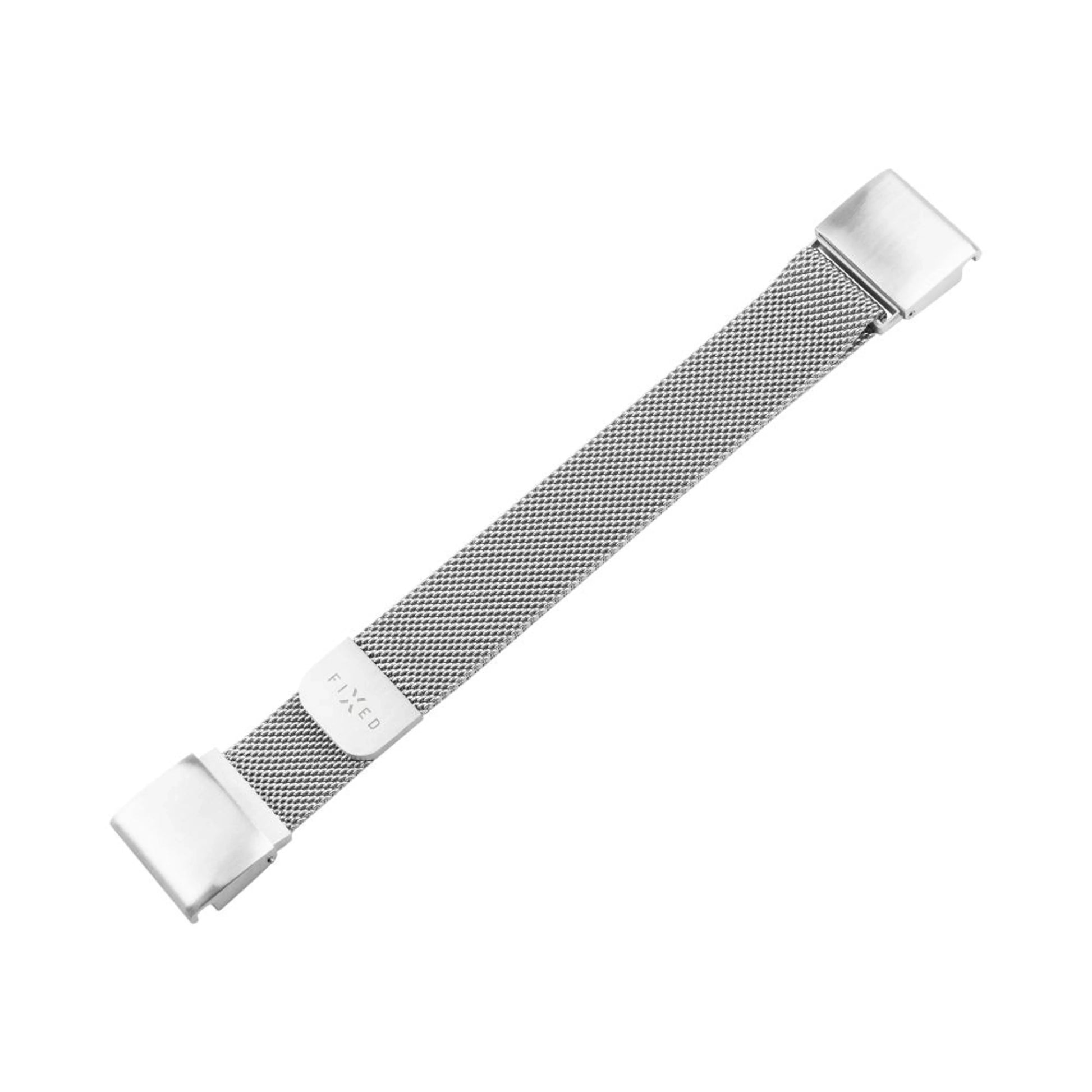 Síťovaný nerezový řemínek FIXED Mesh Strap pro Garmin QuickFit 20mm, stříbrný - FIXED