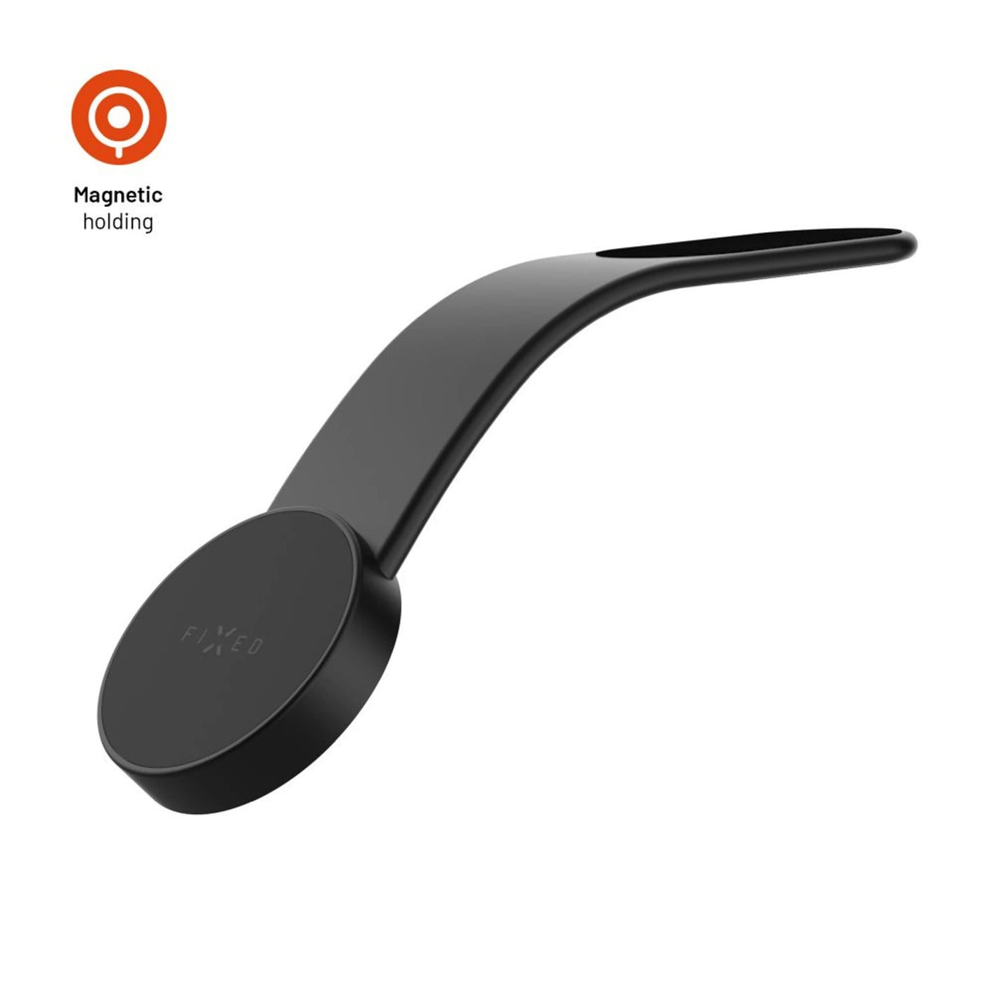 Flexibilní držák FIXED MagFloppy kompatibilní s MagSafe a uchycením na suchý zip, černý - FIXED
