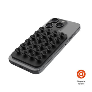 MagSafe držák s přísavkami FIXED MagMate, černý - FIXED