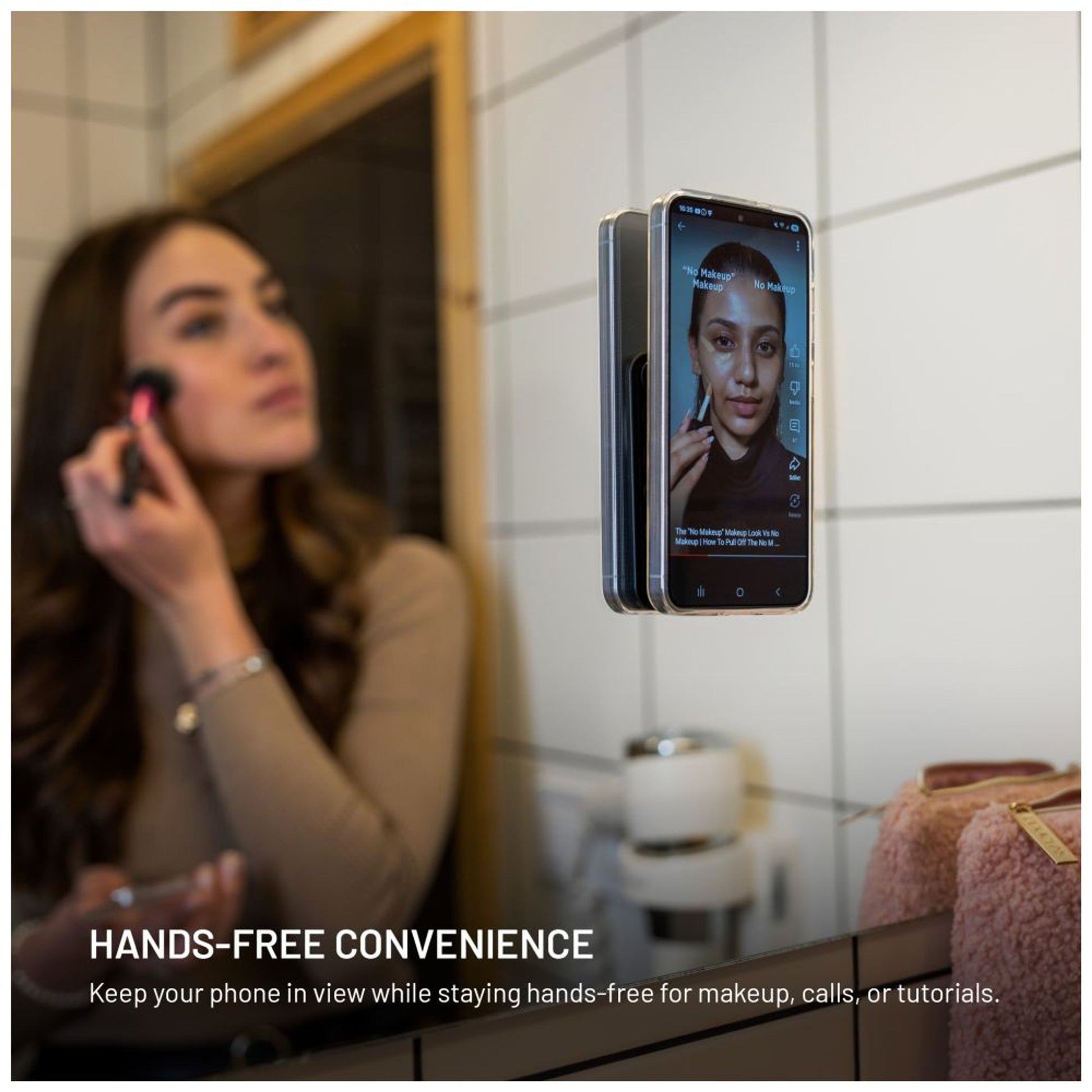 MagSafe držák s přísavkami FIXED MagMate, černý - FIXED