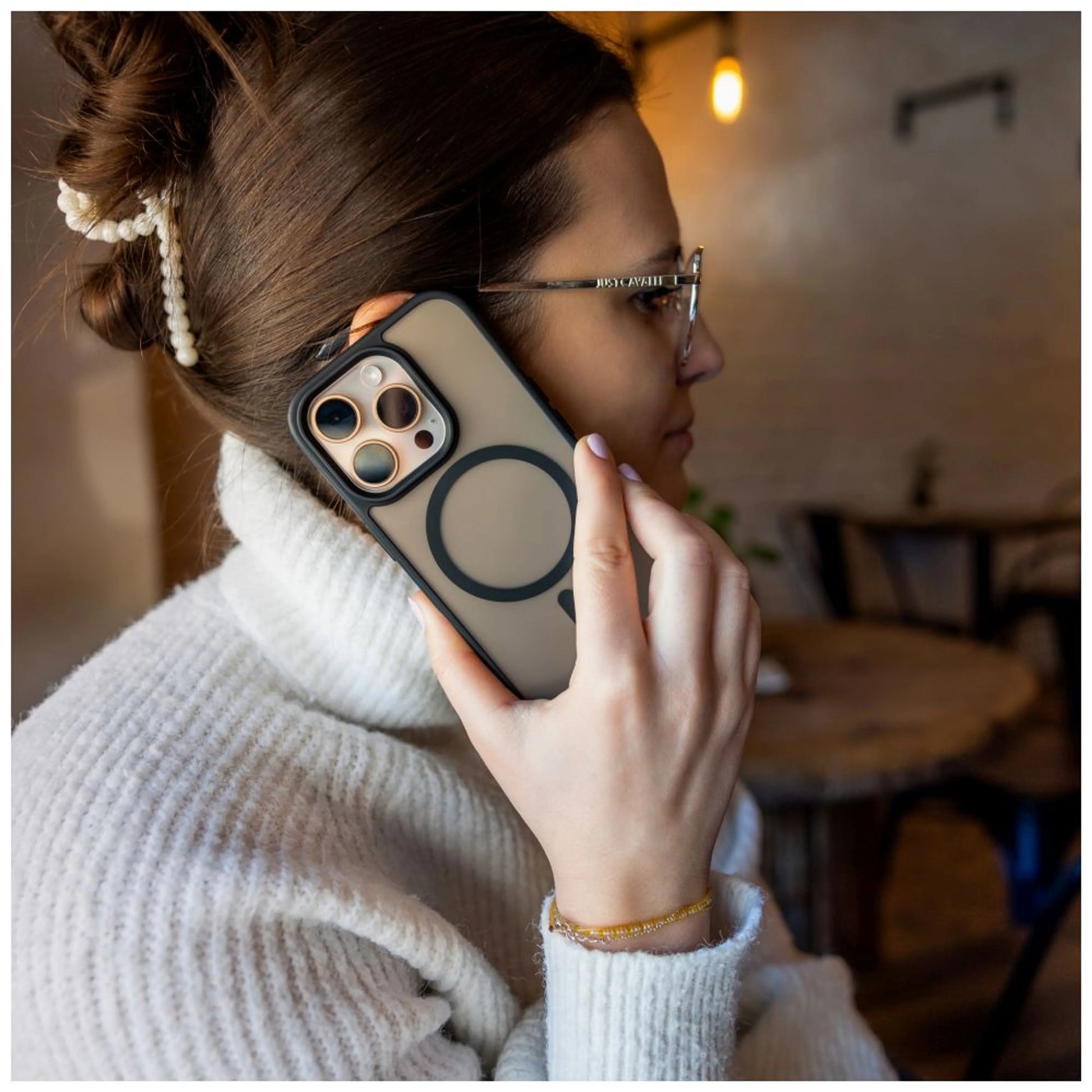 Zadní kryt FIXED MagMisty s podporou Magsafe pro Apple iPhone 16 Pro, černý - FIXED