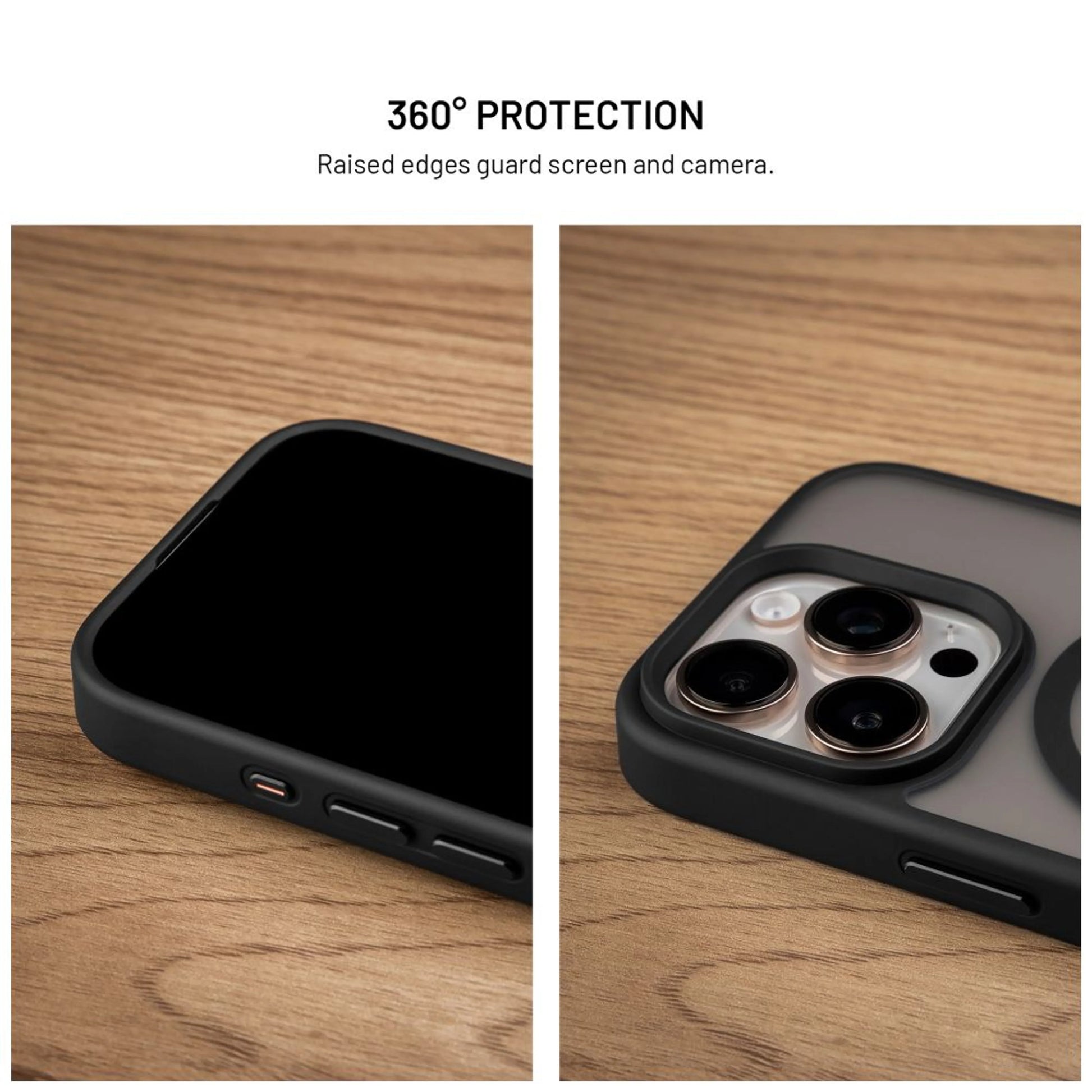 Zadní kryt FIXED MagMisty s podporou Magsafe pro Apple iPhone 16e, černý - FIXED