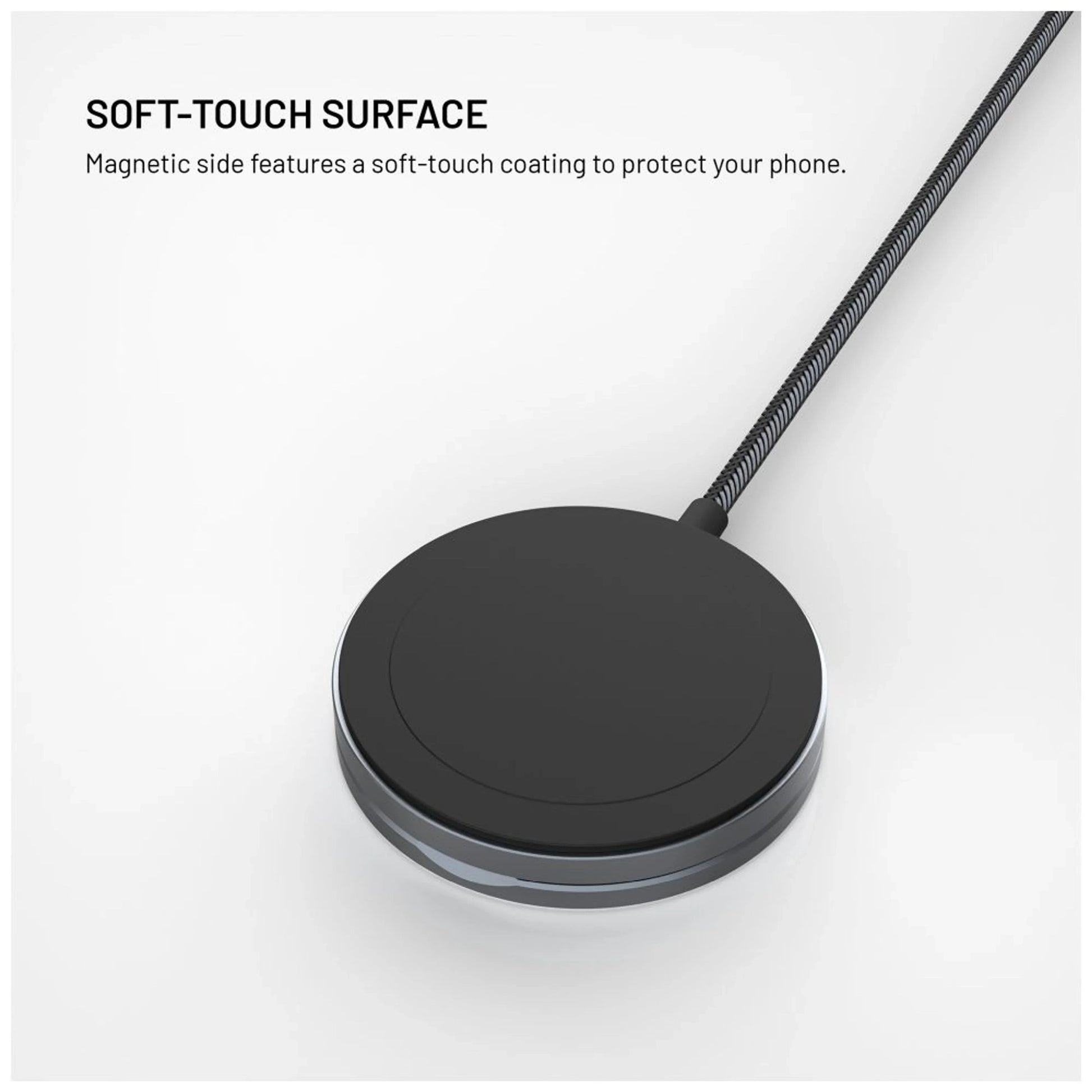 Bezdrátová nabíječka FIXED MagPad Pro s Qi2, podporou MagSafe a stojánkem, 15W, šedá - FIXED