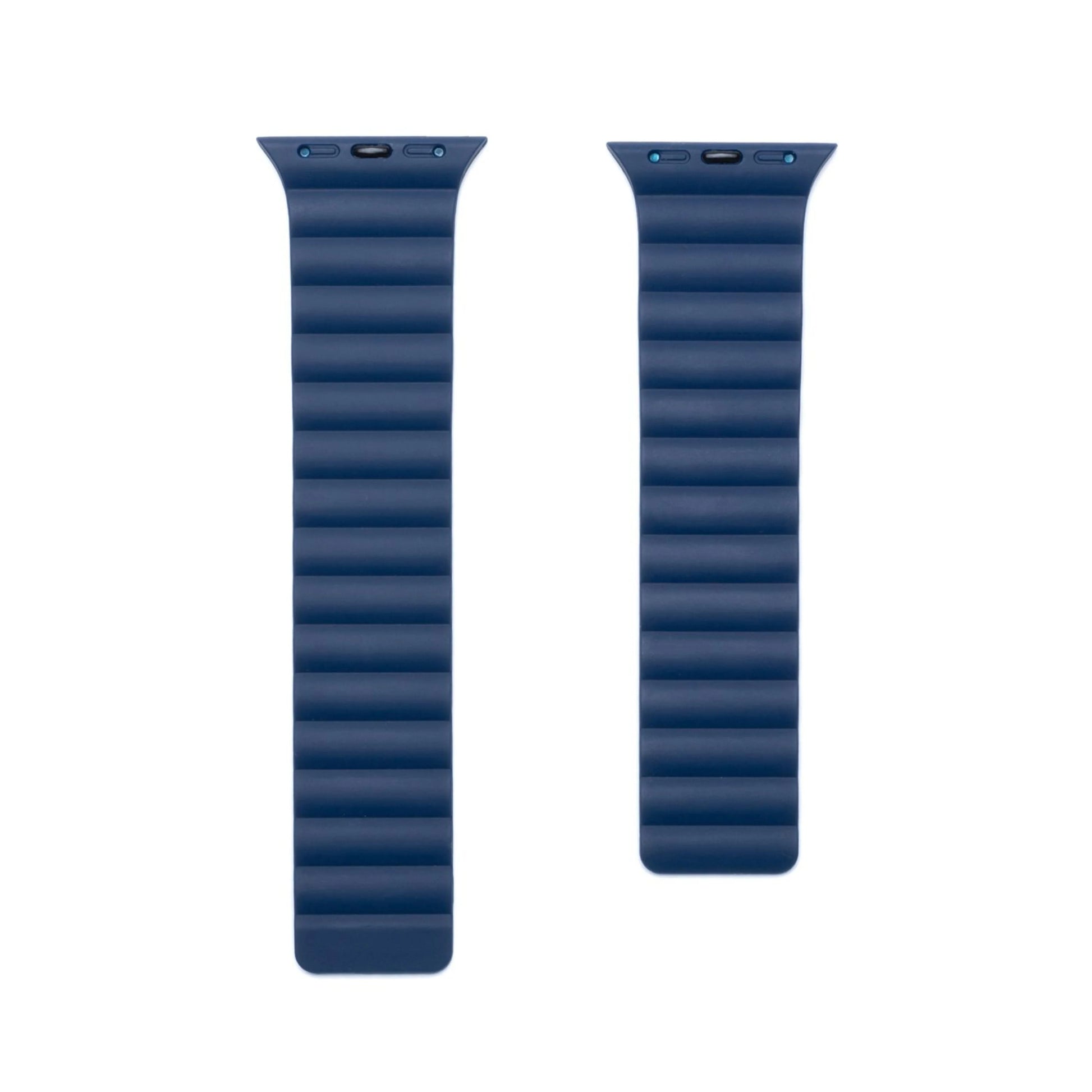 Silikonový řemínek FIXED Magnetic Strap s magnetickým zapínáním pro Apple Watch 38/40/41mm, modrý - FIXED